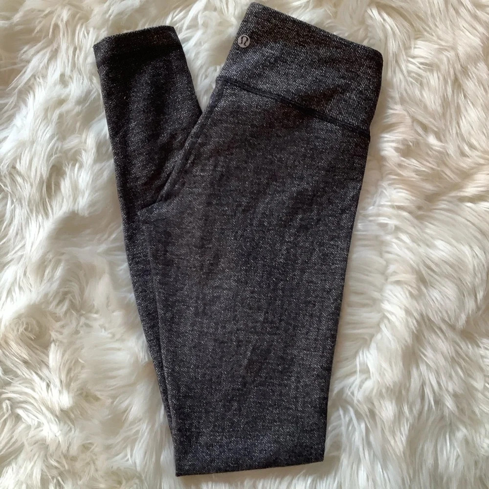 Lululemon Womens High Rise Wunder Under Leggings Size 6 - Picture 2 of 9
